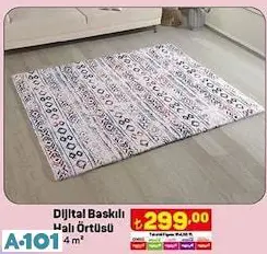 DİJİTAL BASKILI HALI ÖRTÜSÜ